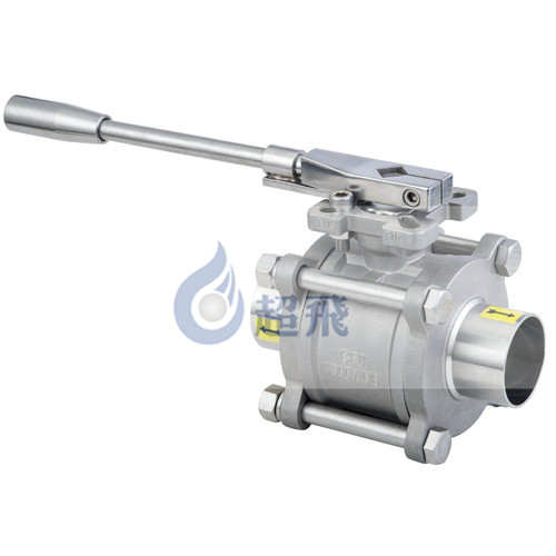 三片式焊接手动球阀